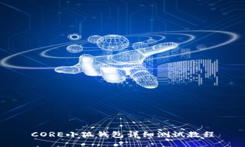CORE小狐錢(qián)包詳細測試教程