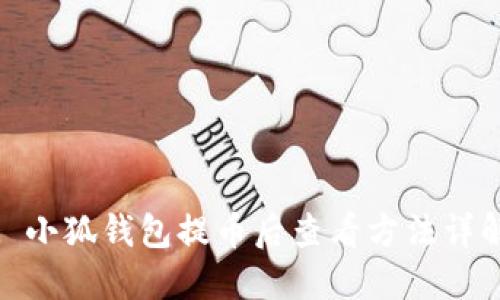 : 小狐錢包提幣后查看方法詳解