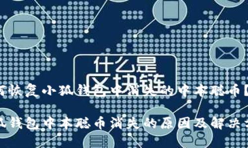 如何恢復小狐錢(qián)包中消失的中本聰幣？

小狐錢(qián)包中本聰幣消失的原因及解決方案