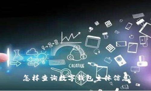 怎樣查詢數(shù)字錢(qián)包主體信息